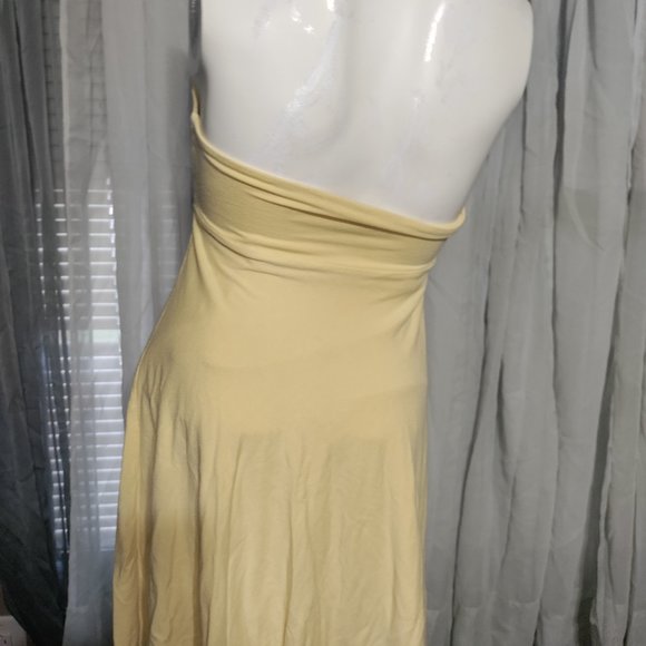 Cache - Yellow Haltered Mini Dress - Picture 11 of 13